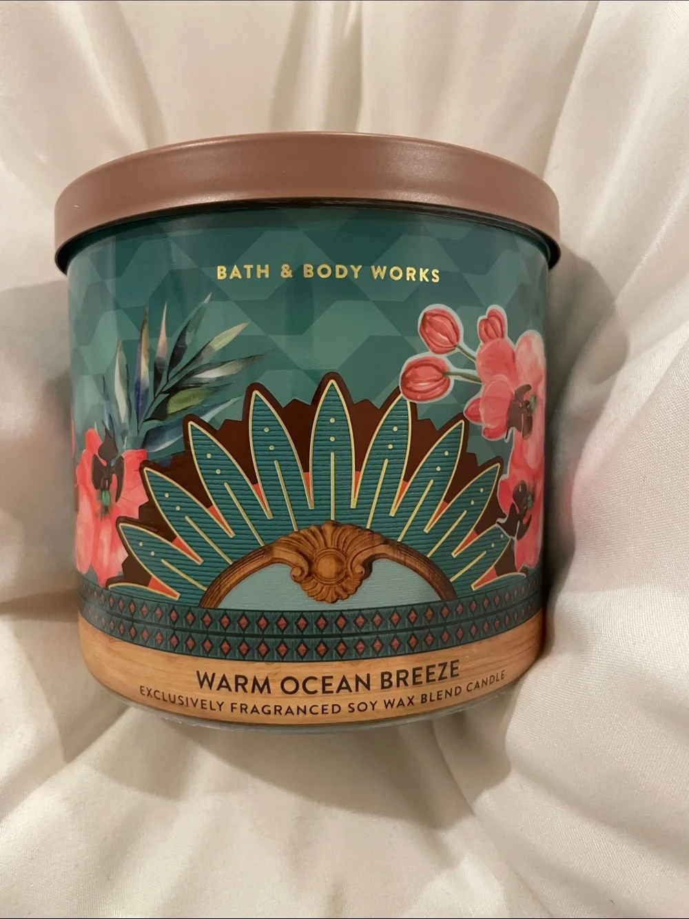 BBW Warm Ocean Breeze 3 Wick Candle